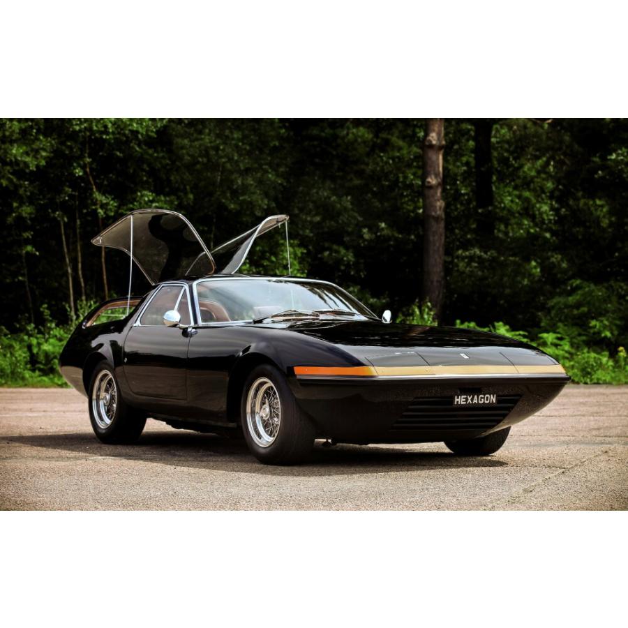 絵画風 壁紙ポスター (はがせるシール式) フェラーリ 365GTB4