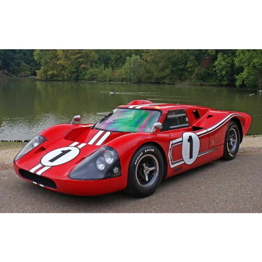 絵画風 壁紙ポスター (はがせるシール式) フォード GT40 マーク4