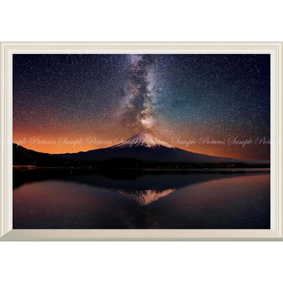 絵画風 壁紙ポスター 窓の景色 夜の逆さ富士と天の川銀河 富士山 星空 天体 瞑想 神秘的 開運 扉なし窓仕様 キャラクロ Fjs 044na2 版 594mm 4mm Fjs 044na2 レアルインターショップ 通販 Yahoo ショッピング