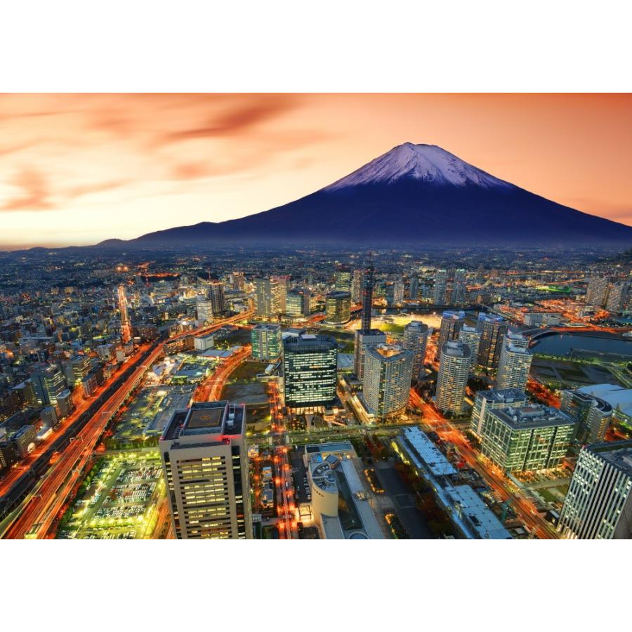 絵画風 壁紙ポスター 夕焼け富士と横浜夕暮れ夜景のコントラスト みなとみらい ランドマークタワー 富士山 キャラクロ Fjs 064a1 A1版 0mm 585mm Fjs 064a1 レアルインターショップ 通販 Yahoo ショッピング