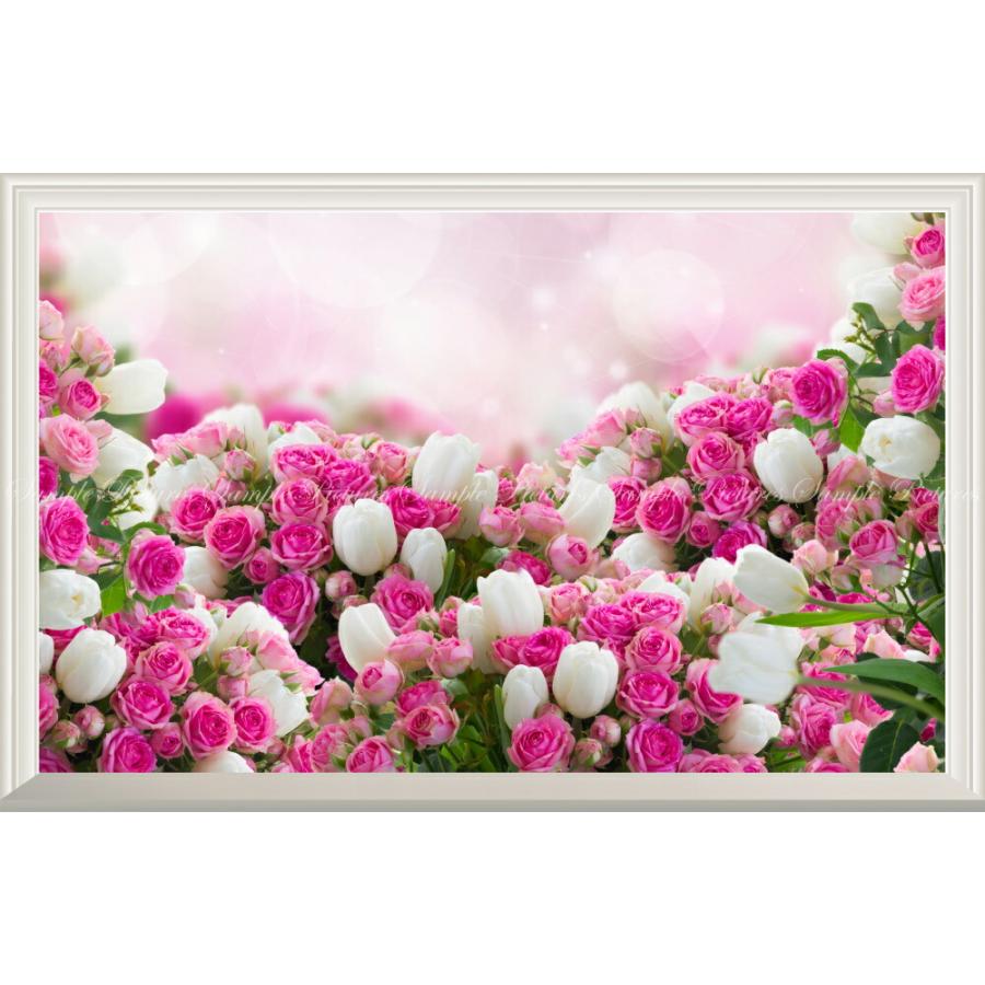 絵画風 壁紙ポスター ピンクのバラと白いチューリップ 薔薇 ローズ チューリップ 扉なし窓仕様 Fros 017nw2 ワイド版 603mm 391mm 日本製 Fros 017nw2 レアルインターショップ 通販 Yahoo ショッピング