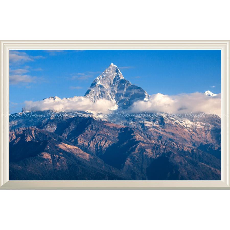 絵画風 壁紙ポスター 窓の景色 ヒマラヤ山脈 マチャプチャレ アンナプルナ山系の日の出 シヴァ神 扉なし窓仕様 Hmly 001nw1 ワイド版 901mm 585mm Hmly 001nw1 レアルインターショップ 通販 Yahoo ショッピング