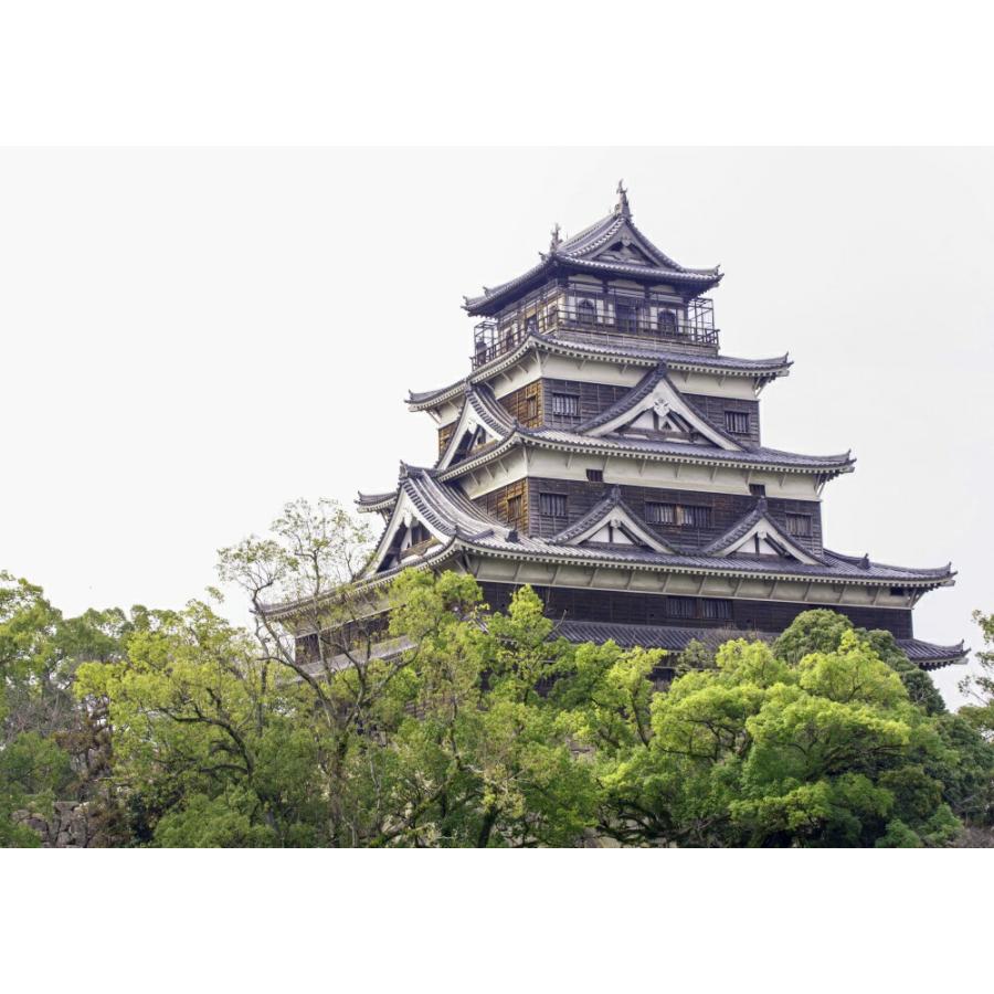 絵画風 壁紙ポスター はがせるシール式 広島城 天守閣 毛利輝元 日本の名城 お城 キャラクロ Hsj 002a2 版 594mm 4mm 日本製 Hsj 002a2 レアルインターショップ 通販 Yahoo ショッピング
