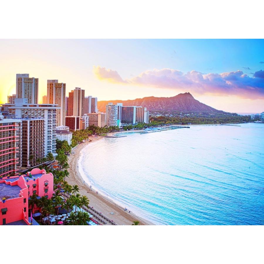 絵画風 壁紙ポスター ハワイ 夕陽のワイキキビーチ サンセットビーチ オアフ島 リゾート キャラクロ Hwi 021a1 A1版 0mm 585mm Hwi 021a1 レアルインターショップ 通販 Yahoo ショッピング