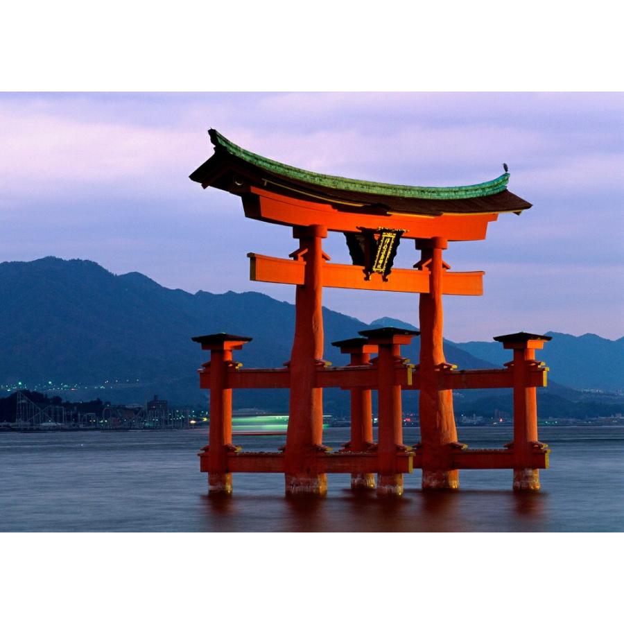 絵画風 壁紙ポスター (はがせるシール式) 厳島神社 大鳥居 絵画風 壁紙ポスター (はがせるシール式) 厳島神社 大鳥居
