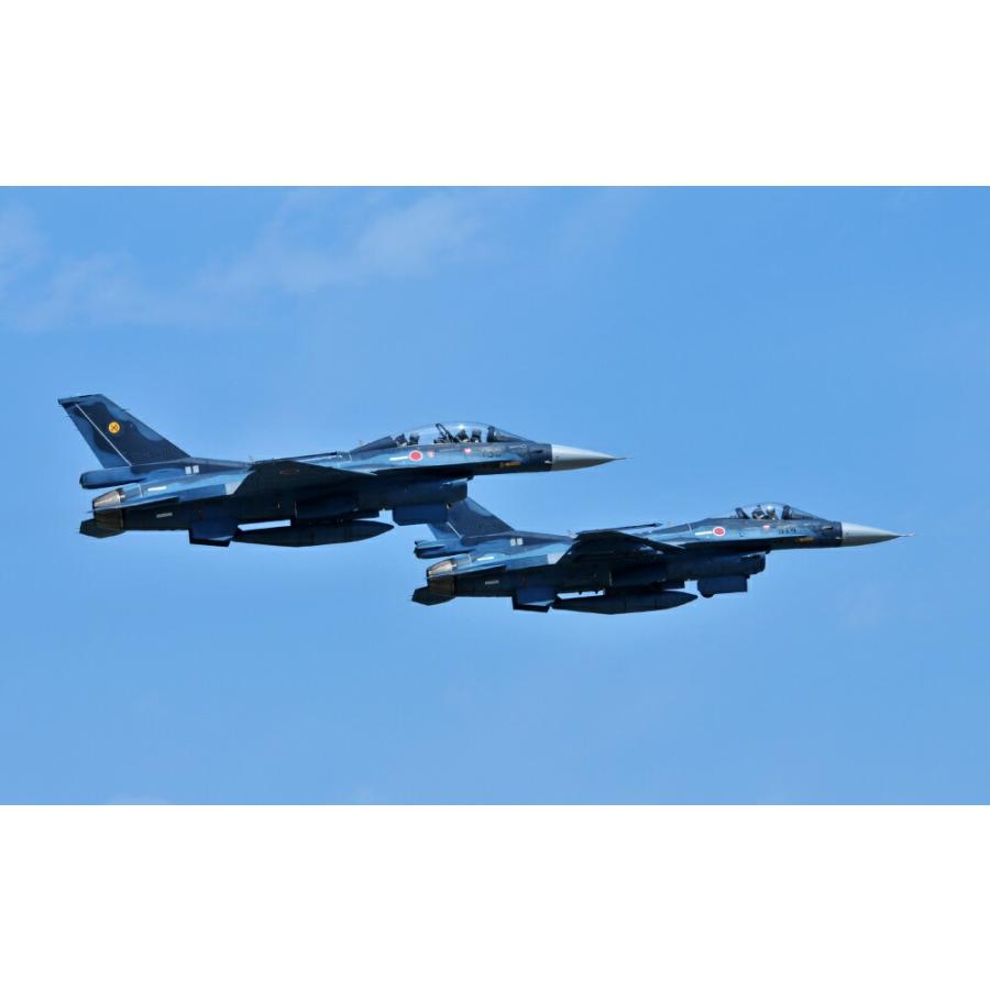 絵画風 壁紙ポスター (はがせるシール式) 航空自衛隊 F-2 支援戦闘機 F