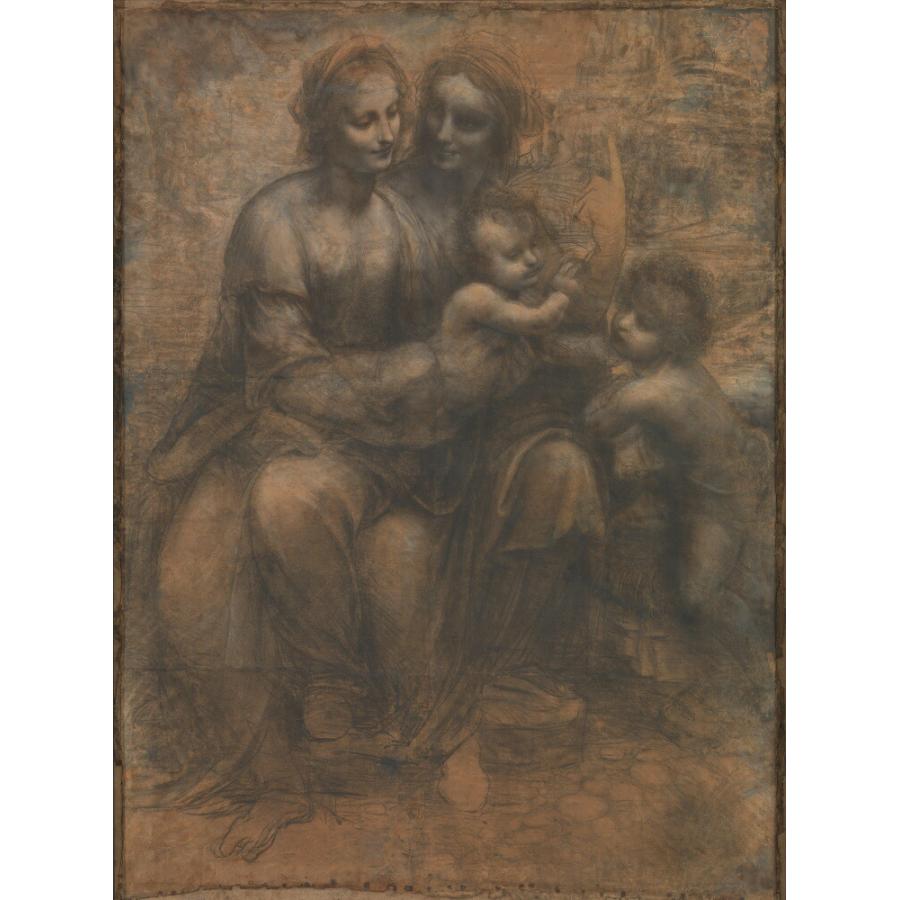 絵画風 壁紙ポスター はがせるシール式 レオナルド ダ ヴィンチ 聖アンナと聖母子と幼児聖ヨハネ キャラクロ K Dvc 009bs1 585mm 7mm 日本製 K Dvc 009bs1 レアルインターショップ 通販 Yahoo ショッピング