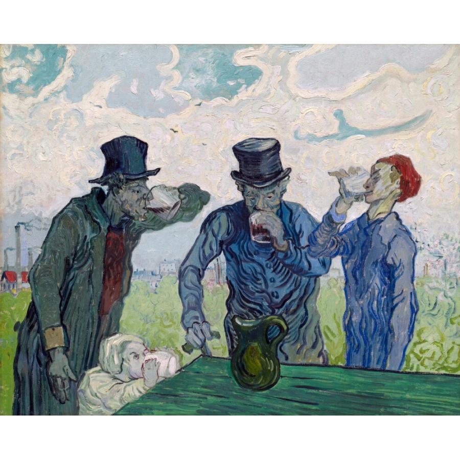 絵画風 壁紙ポスター【フルサイズ版】 フィンセント ファン ゴッホ 酒
