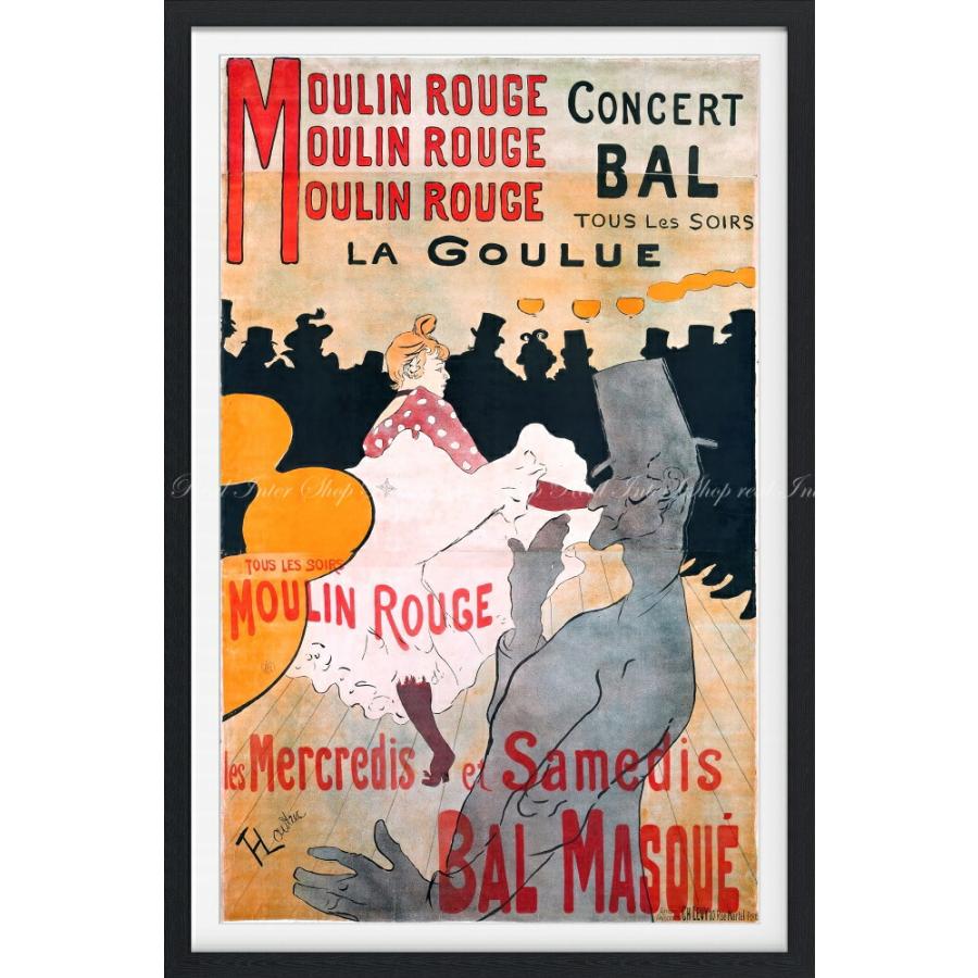 絵画風 壁紙ポスター ロートレック ムーラン ルージュ La Goulue ポスター 11年 額縁印刷 キャラクロ K Lrb 002sgf1 585mm 0mm K Lrb 002sgf1 レアルインターショップ 通販 Yahoo ショッピング