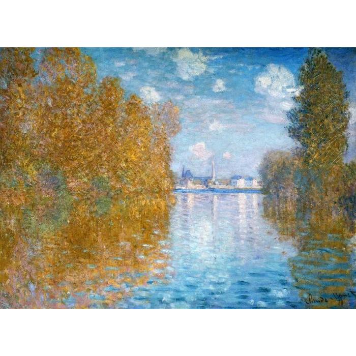 絵画風 壁紙ポスター【フルサイズ版】 クロード・モネ アルジャン