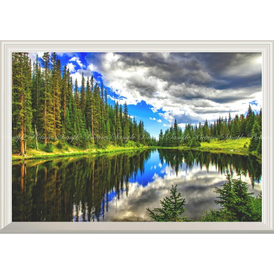 絵画風 壁紙ポスター 窓の景色 鮮やかな大自然 アイリーン湖 ロッキー山国立公園 コロラド州 鏡の湖面 扉なし窓仕様 Lakf 002na1 A1版 0mm 585mm Lakf 002na1 レアルインターショップ 通販 Yahoo ショッピング
