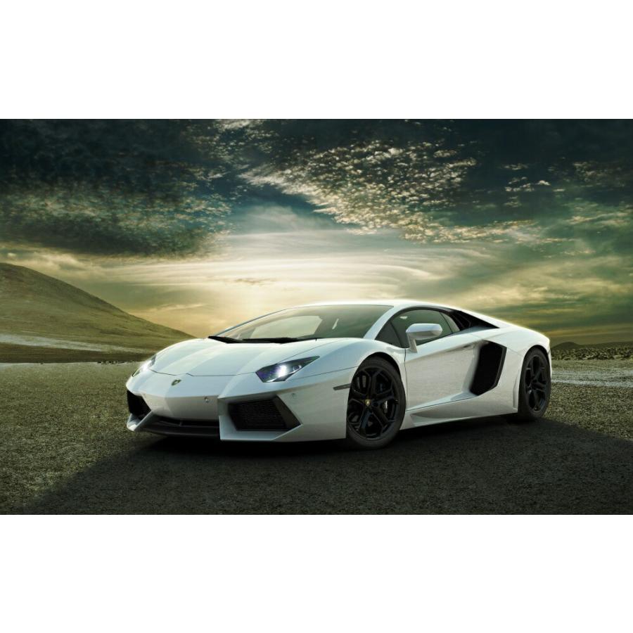 絵画風 壁紙ポスター ランボルギーニ アヴェンタドール 白 スーパーカー キャラクロ Lavd 004w1 ワイド版 921mm 576mm Lavd 004w1 レアルインターショップ 通販 Yahoo ショッピング
