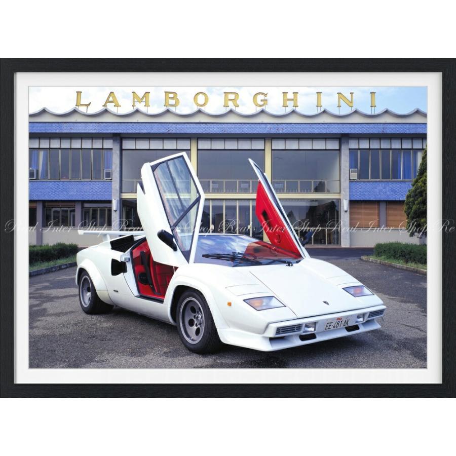 絵画風 壁紙ポスター ランボルギーニ カウンタック Lp500s 白 スーパーカー 額縁印刷 キャラクロ Lcnt 015sgf2 594mm 442mm Lcnt 015sgf2 レアルインターショップ 通販 Yahoo ショッピング