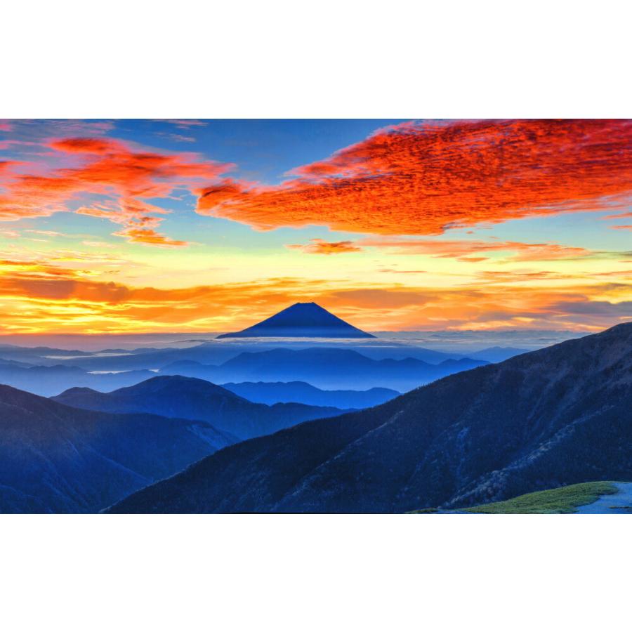 絵画風 壁紙ポスター 神々しい黄金富士と鮮やかな朝焼け 小河内岳からの絶景 神秘的 絶景スポット キャラクロ M Fjs 010w1 ワイド版 921mm 576mm M Fjs 010w1 レアルインターショップ 通販 Yahoo ショッピング