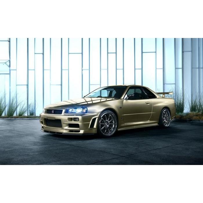 絵画風 壁紙ポスター 日産 スカイライン Gt R R34 1999年 キャラクロ Nr34 001w1 ワイド版 921mm 576mm Nr34 001w1 レアルインターショップ 通販 Yahoo ショッピング