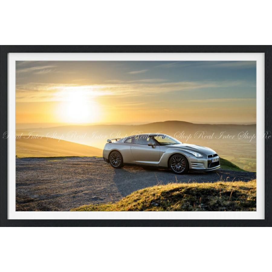 絵画風 壁紙ポスター 日産 Gt R R35 45周年 Uk仕様 15年 With 夕焼け ニッサン 額縁印刷 キャラクロ Nr35 024sgf2 603mm 402mm Nr35 024sgf2 レアルインターショップ 通販 Yahoo ショッピング
