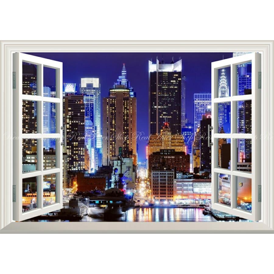 絵画風 壁紙ポスター 窓の景色 タイムズスクエアの夜景 ニューヨークの夜景 窓仕様 キャラクロ Nyk 023ma2 版 594mm 4mm Nyk 023ma2 レアルインターショップ 通販 Yahoo ショッピング
