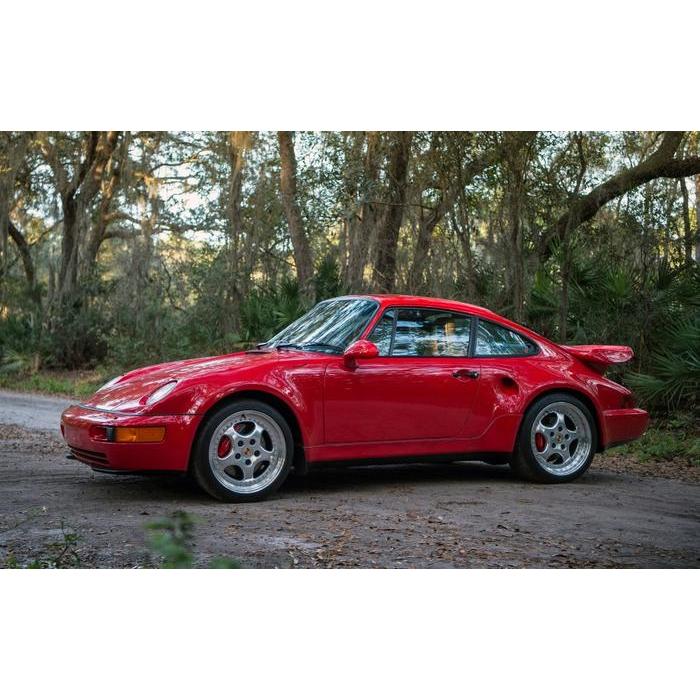 絵画風 壁紙ポスター (はがせるシール式) ポルシェ 911 ターボ 3.6 S