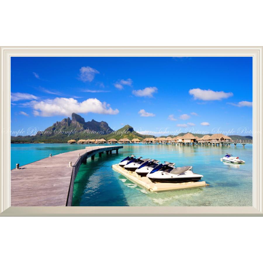 絵画風 壁紙ポスター 窓の景色 ポリネシア ボラボラ島 桟橋 水上バイク 水上コテージ 扉なし窓仕様 キャラクロ Rpln 007nw1 ワイド版 901mm 585mm Rpln 007nw1 レアルインターショップ 通販 Yahoo ショッピング