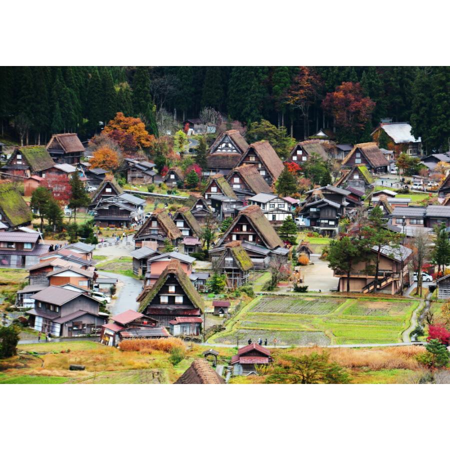 絵画風 壁紙ポスター 白川郷の秋景色 紅葉 合掌造りの農家 扇町村 農家 扇町村 岐阜 世界遺産 キャラクロ Skg 005a2 版 594mm 4mm Skg 005a2 レアルインターショップ 通販 Yahoo ショッピング