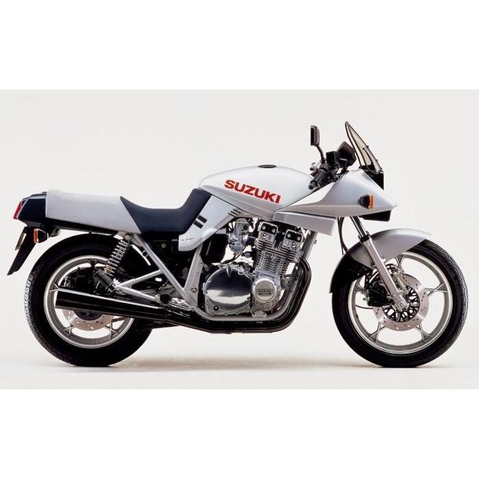 絵画風 壁紙ポスター (はがせるシール式) スズキ GSX1100S (SZ/初期型