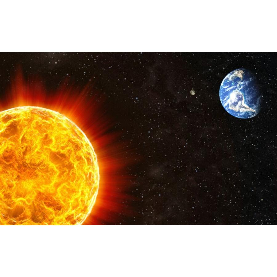 絵画風 壁紙ポスター (はがせるシール式) 太陽と地球 太陽系 月 惑星 宇宙 神秘 キャラクロ SOLS-006W1(ワイド版  921mm×576mm)＜日本製＞ :sols-006w1:レアルインターショップ - 通販 - Yahoo!ショッピング