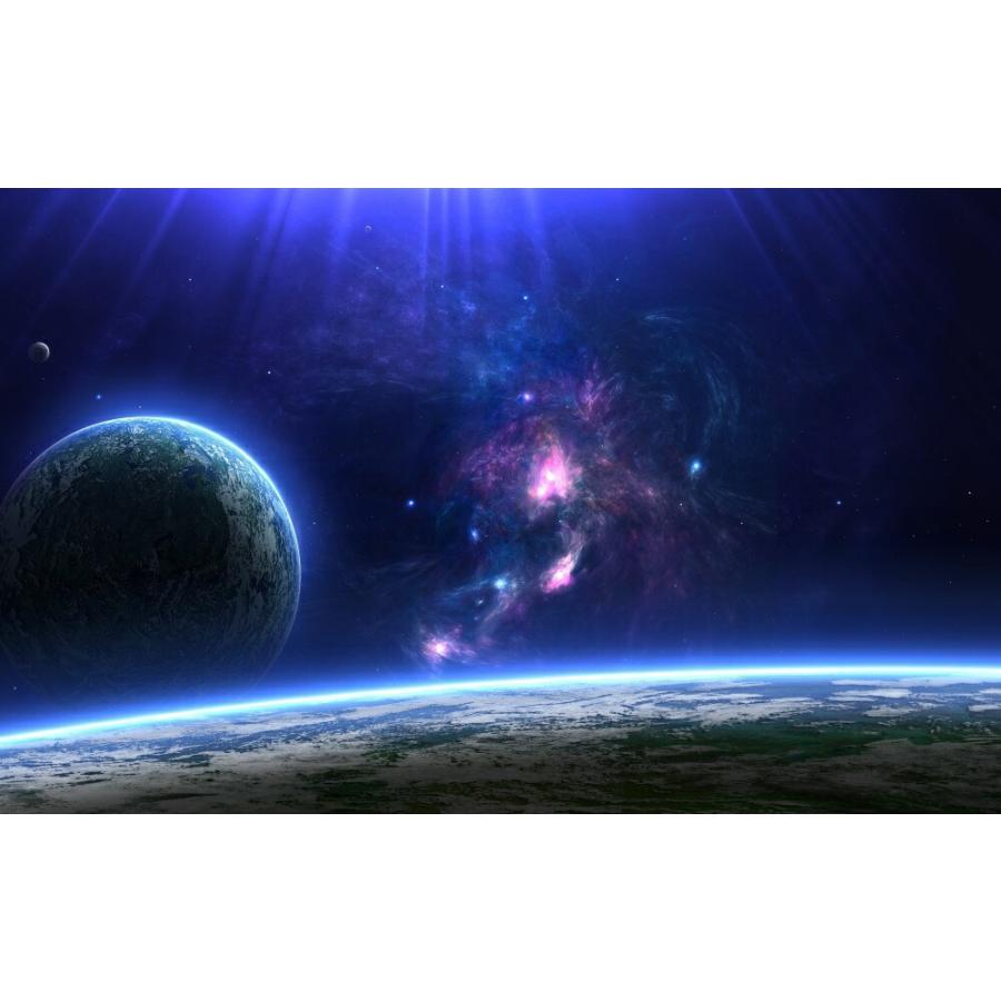 絵画風 壁紙ポスター 地平線 彗星群 惑星 宇宙 天体 神秘 癒し パワー キャラクロ Spc 009w2 ワイド版 603mm 376mm Spc 009w2 レアルインターショップ 通販 Yahoo ショッピング
