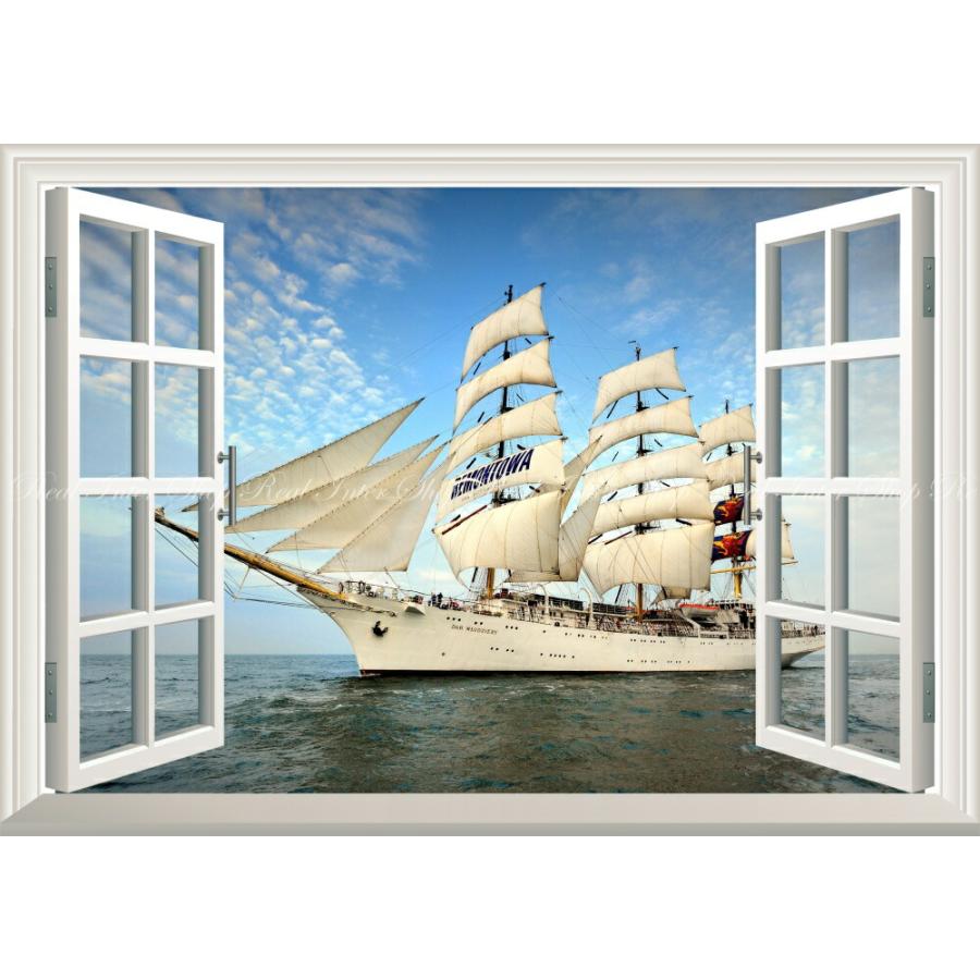 絵画風 壁紙ポスター 窓の景色 帆船 クリッパー セーリング シップ ヨット 航海 海 窓仕様 キャラクロ Sshp 007ma2 版 594mm 4mm Sshp 007ma2 レアルインターショップ 通販 Yahoo ショッピング