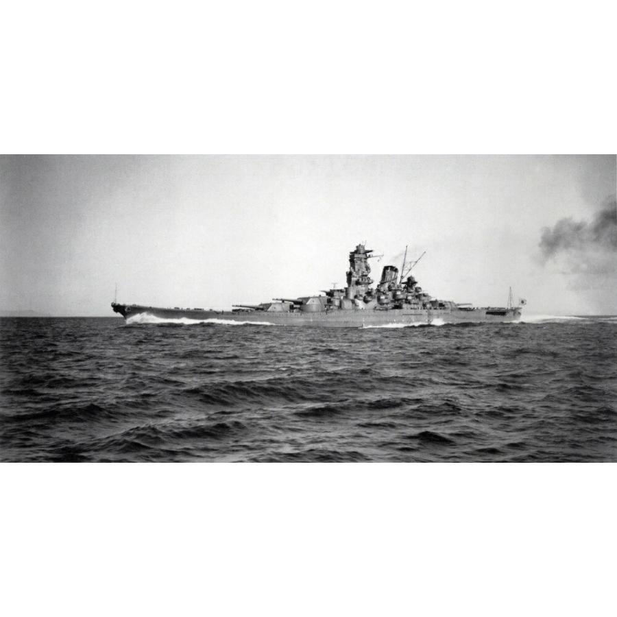 絵画風 壁紙ポスター (はがせるシール式) 戦艦大和 高知県沖
