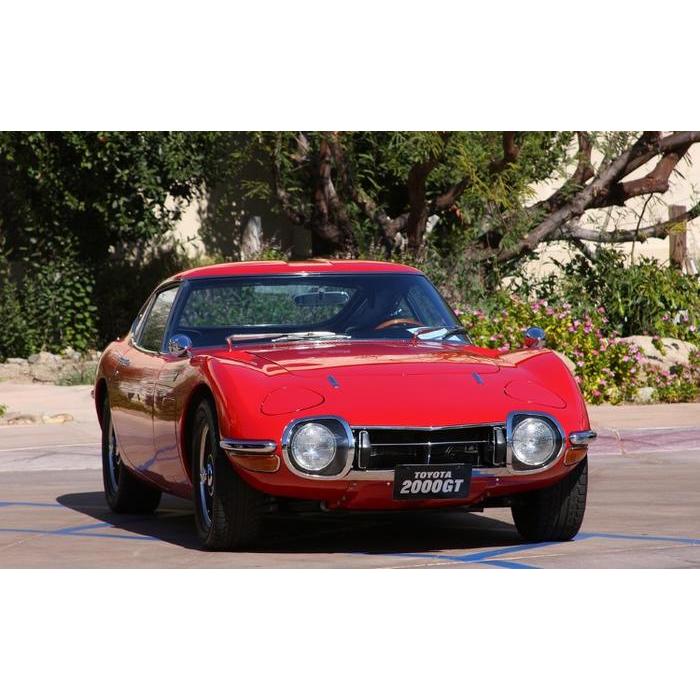 絵画風 壁紙ポスター (はがせるシール式) トヨタ 2000GT TOYOTA