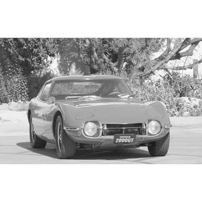 TOYOTA 2000GT ポスター 絵画風 壁紙ポスター (はがせるシール式) トヨタ 2000GT 前期型