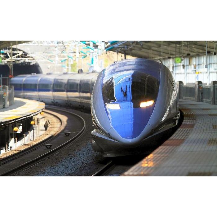 絵画風 壁紙ポスター (はがせるシール式) 山陽・東海道新幹線 500系 第