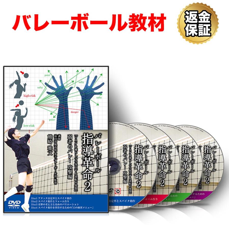 バレーボール 教材 DVD バレーボール指導革命2〜「リスクを バレーボール 教材 DVD バレーボール指導革命2〜「リスクを