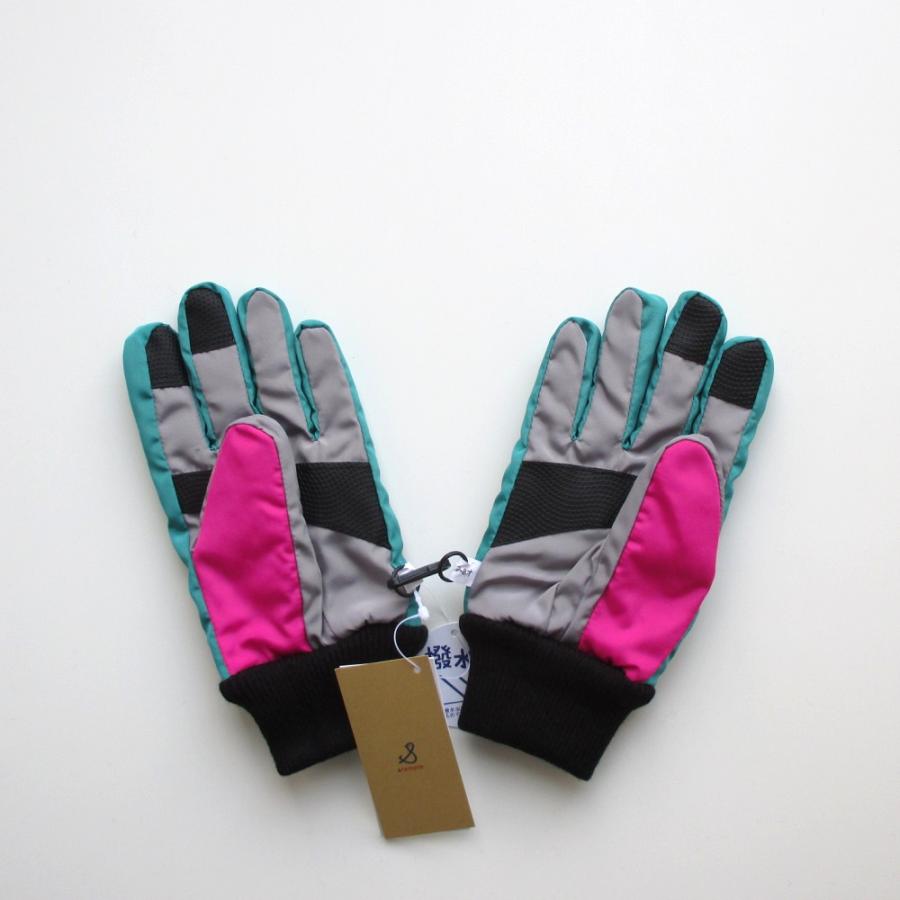 手袋 CAMP STAMPLE ナイロンスウィッチ ウィンターグローブ S(5-6才) M(7-8才) L(9-10才) LL(11-12才) 5本指手袋 グローブ 撥水加工 | stample | 08