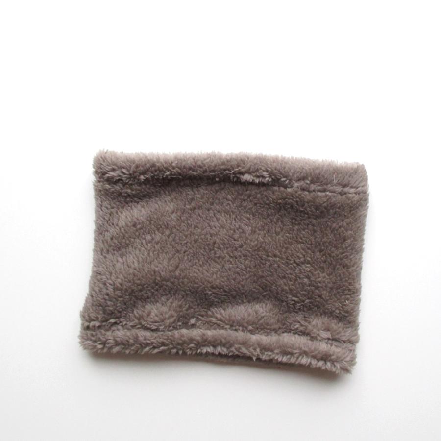 ネックウォーマー CAMP STAMPLE ボアネックウォーマー ブラウングレー ネイビー M(身長120-140cm) L(身長140-160cm) 日本製 | stample | 03