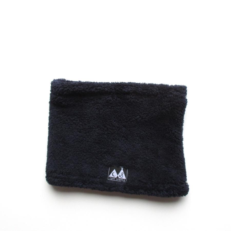 ネックウォーマー CAMP STAMPLE ボアネックウォーマー ブラウングレー ネイビー M(身長120-140cm) L(身長140-160cm) 日本製 | stample | 04