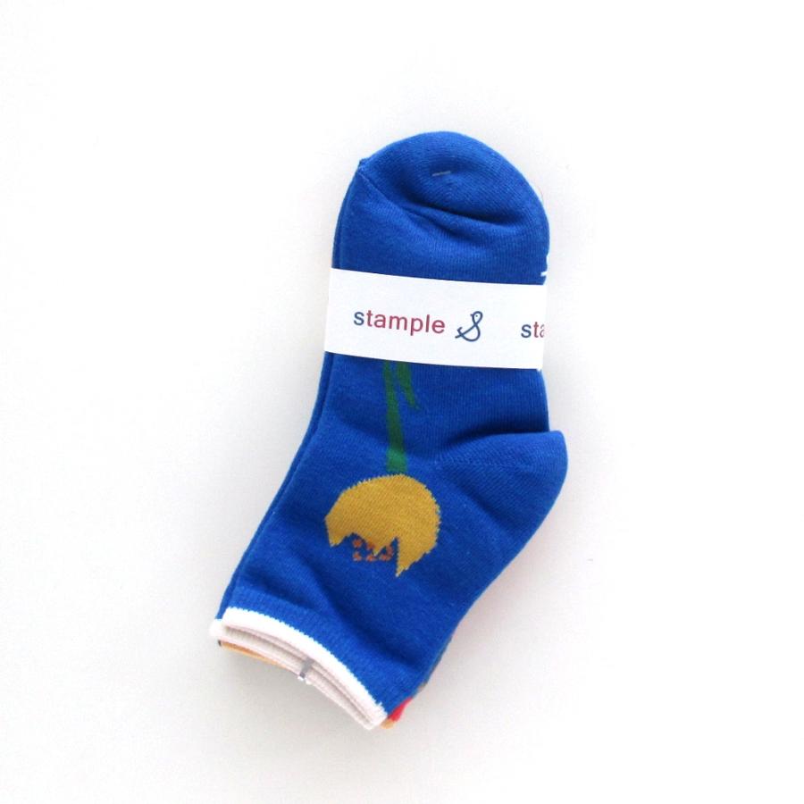 3Pソックス 靴下 stample レトロフラワーショートソックス 3足組 13-15cm 16-18cm | stample | 06