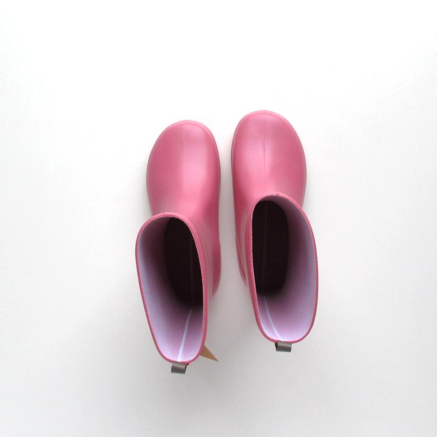 SALE 50%OFF レインブーツ レインシューズ stample ミドルレインブーツ スモークブルー ネイビー スモークピンク ターコイズ 16~20cm 長靴 日本製 | stample | 12