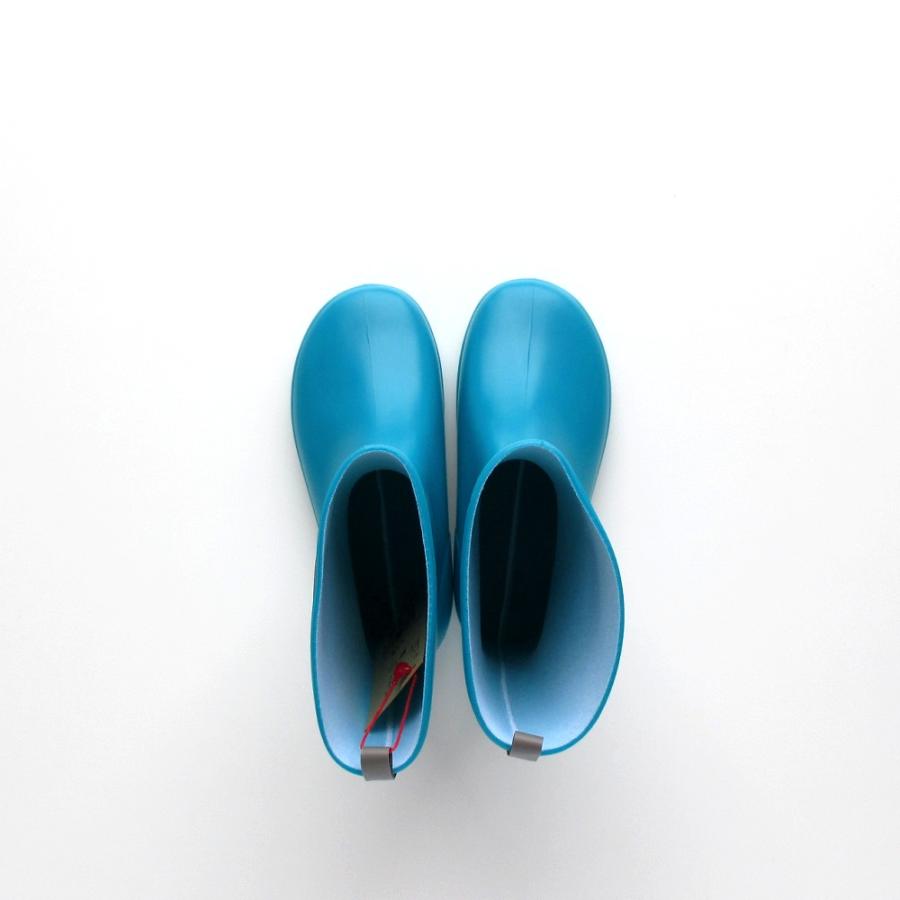 SALE 50%OFF レインブーツ レインシューズ stample ミドルレインブーツ スモークブルー ネイビー スモークピンク ターコイズ 16~20cm 長靴 日本製 | stample | 15