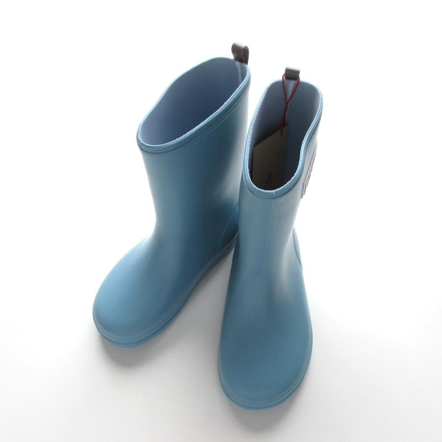 SALE 50%OFF レインブーツ レインシューズ stample ミドルレインブーツ スモークブルー ネイビー スモークピンク ターコイズ 16~20cm 長靴 日本製 | stample | 02