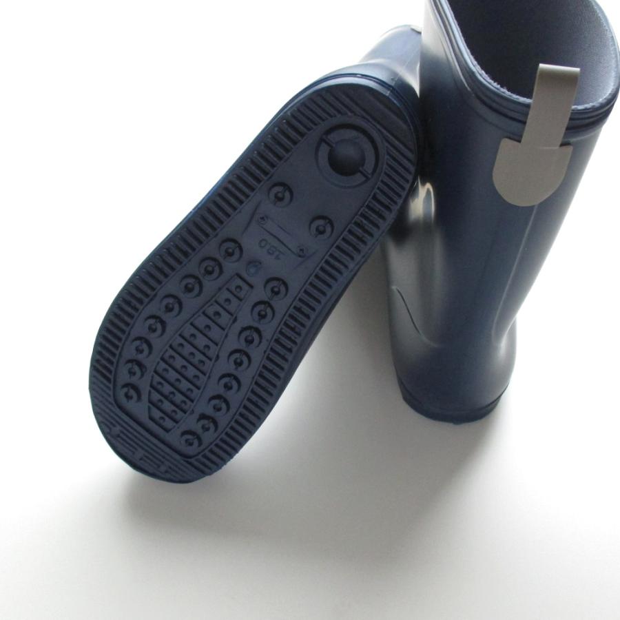 SALE 50%OFF レインブーツ レインシューズ stample ミドルレインブーツ スモークブルー ネイビー スモークピンク ターコイズ 16~20cm 長靴 日本製 | stample | 07