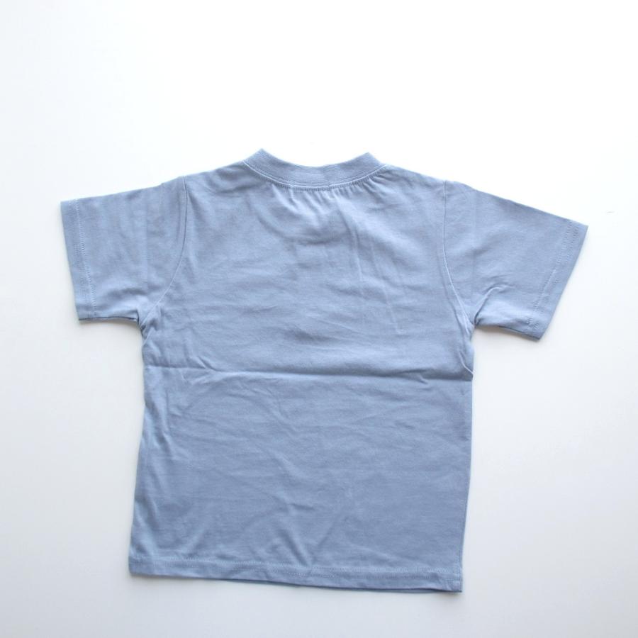 30%OFF b-ROOM ビールーム 偉人プリント半袖Tシャツ ブルーグレー  