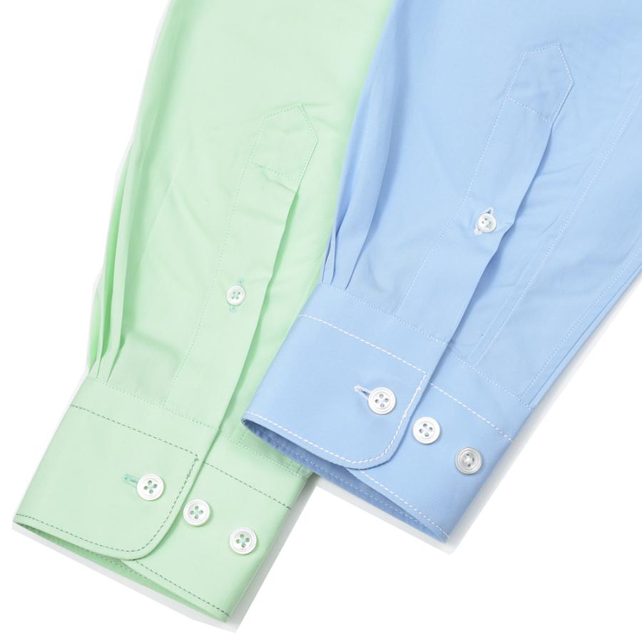 APPLETREES アップルツリーズ OPEN TRAVELER SHIRTS コットン ポプリン