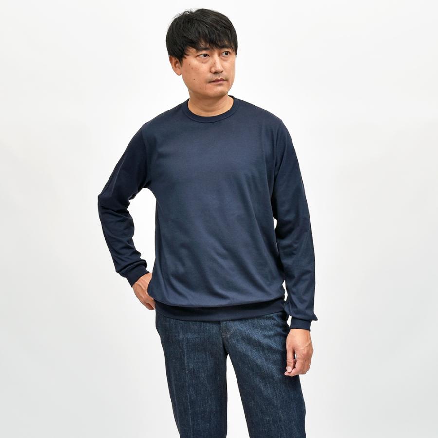 ANTICIPO（アンティーチポ）NEBBIOLO LUNGO スムースコットン クルー 