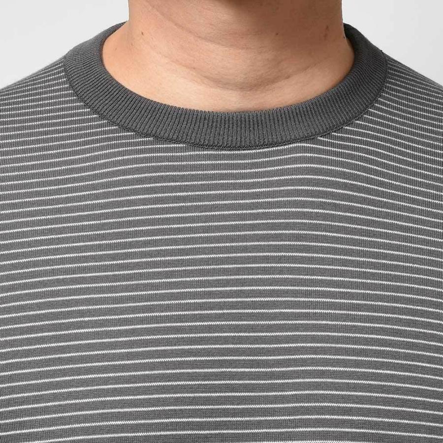 美品　ジョンスメドレー　シーアイランドコットン　クルーネックニット　M JOHN SMEDLEY ジョンスメドレー S4559 シーアイランドコットン 30