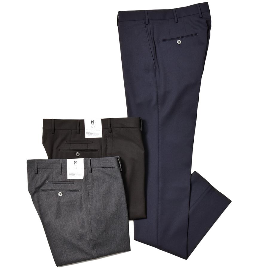 24AW PT TORINO ウール サキソニーフランネル パンツ スラックス 24AW