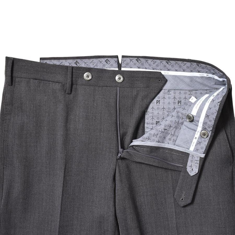 PT TORINOウール ソリッドパンツ ピーティートリノ メンズ パンツ PT TORINO ブランド ウールパンツ
