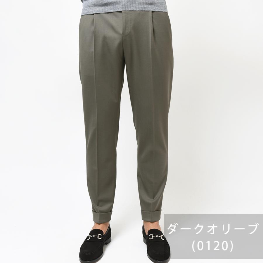 PT TORINO ピーティー トリノ Edge ヴァージンウール ストレッチ ツイル 1プリーツ パンツ REBEL FIT｜realclothing｜10