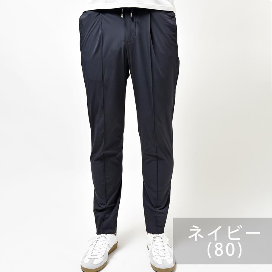 giab's ARCHIVIO ジャブスアルキヴィオ ring別注MASACCIO シャカヌメ ナイロン ストレッチ 1プリーツ パンツ A3563｜realclothing｜09