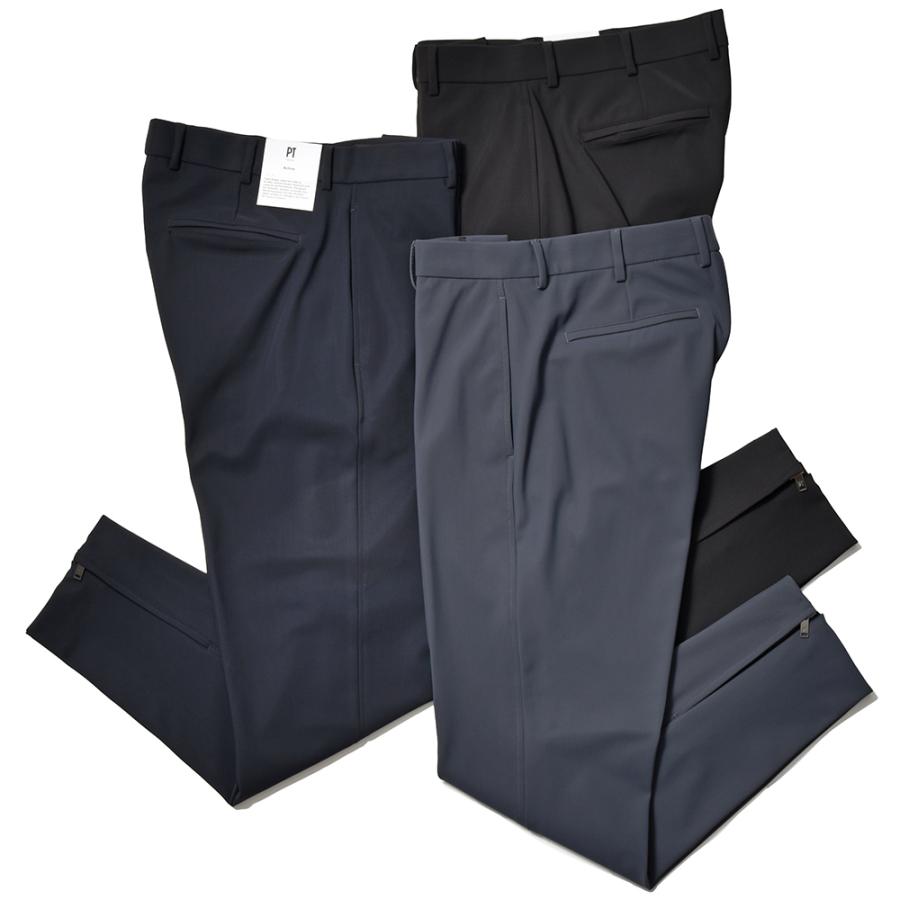 PT TORINO ピーティー トリノ Active ナイロン ストレッチ 裾ジップ